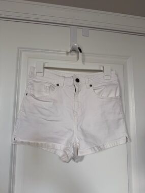 Roxy White Denim Jean Shorts
